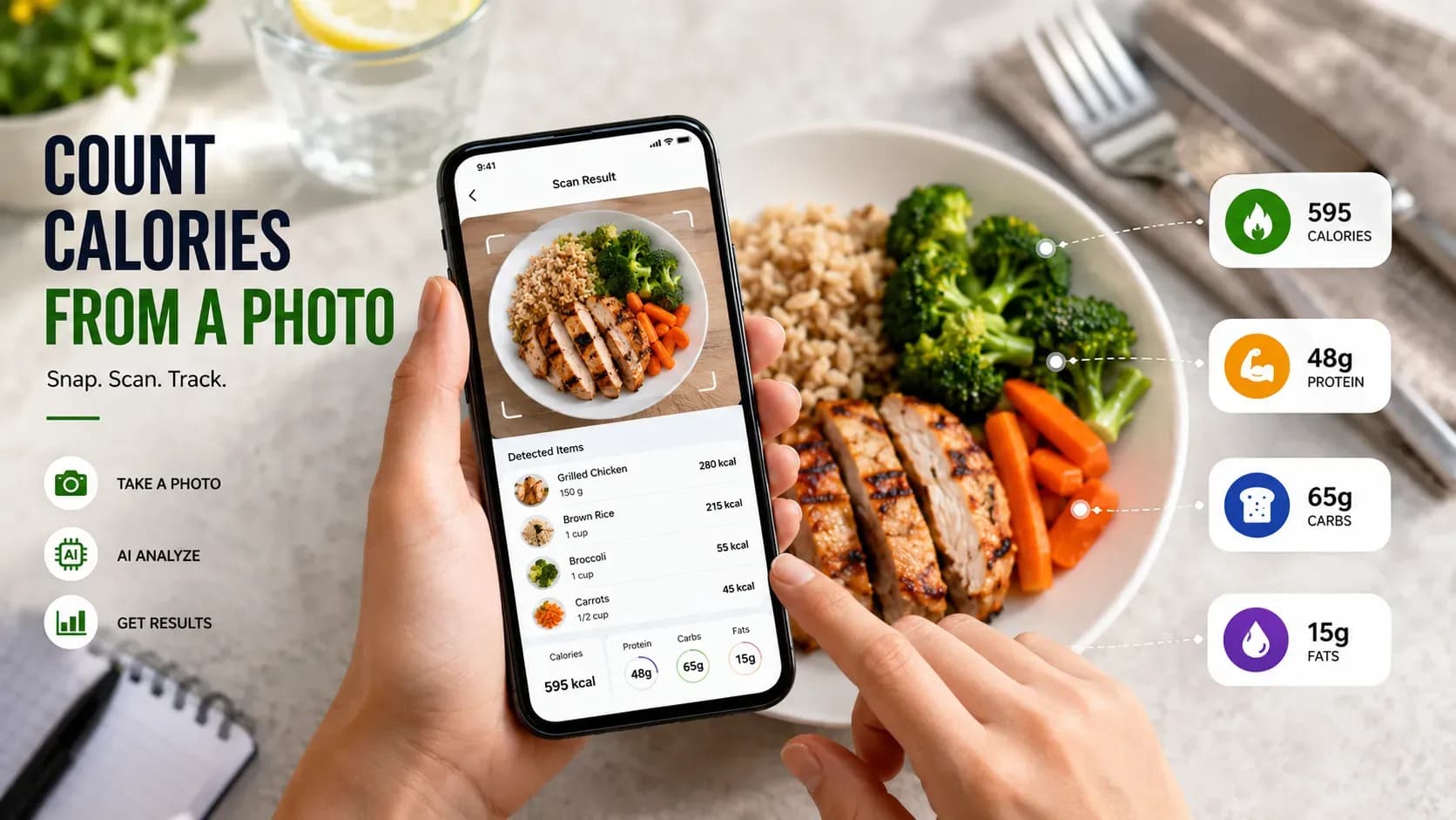 How To Count Calories From A Photo (Step By Step)