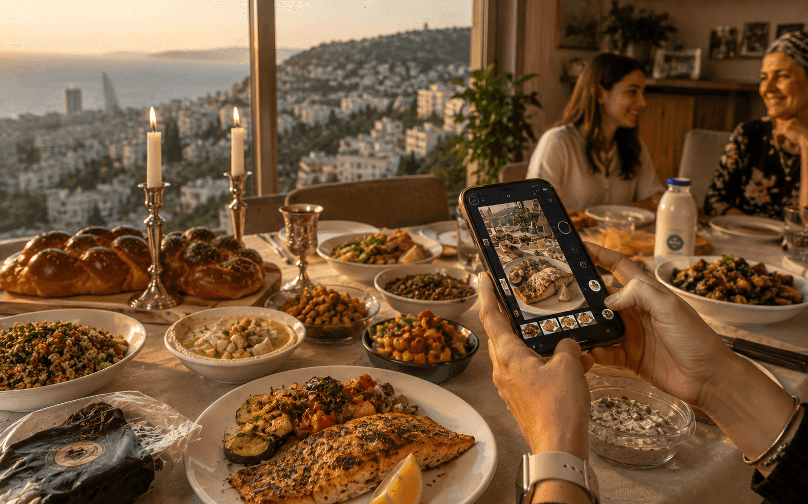 ירידה במשקל בחיפה (כשר): מדריך מעשי לאכילה בחוץ ולמעקב אחר קלוריות