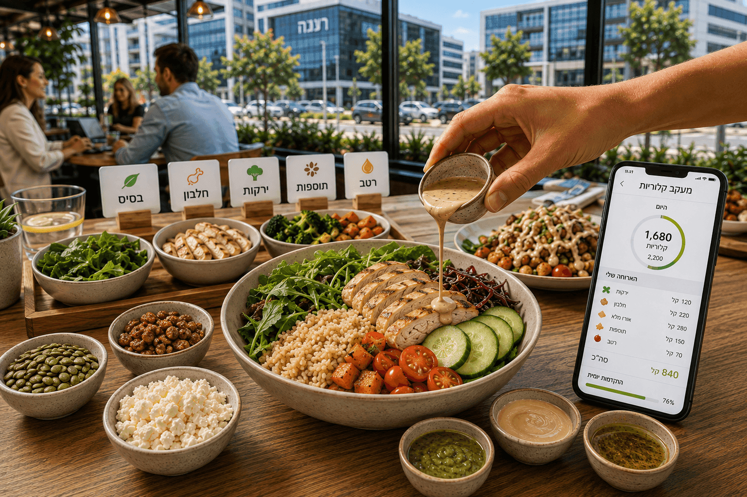 Healthy Restaurants in Ra'anana: Best Options for Calorie Tracking