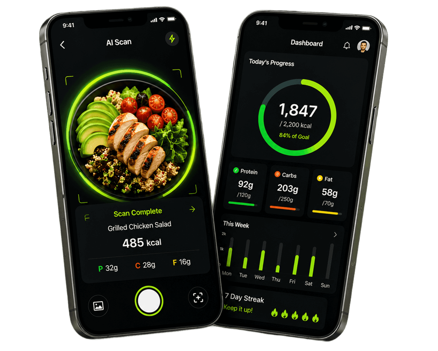 AI Calorie Tracking Made Effortless.