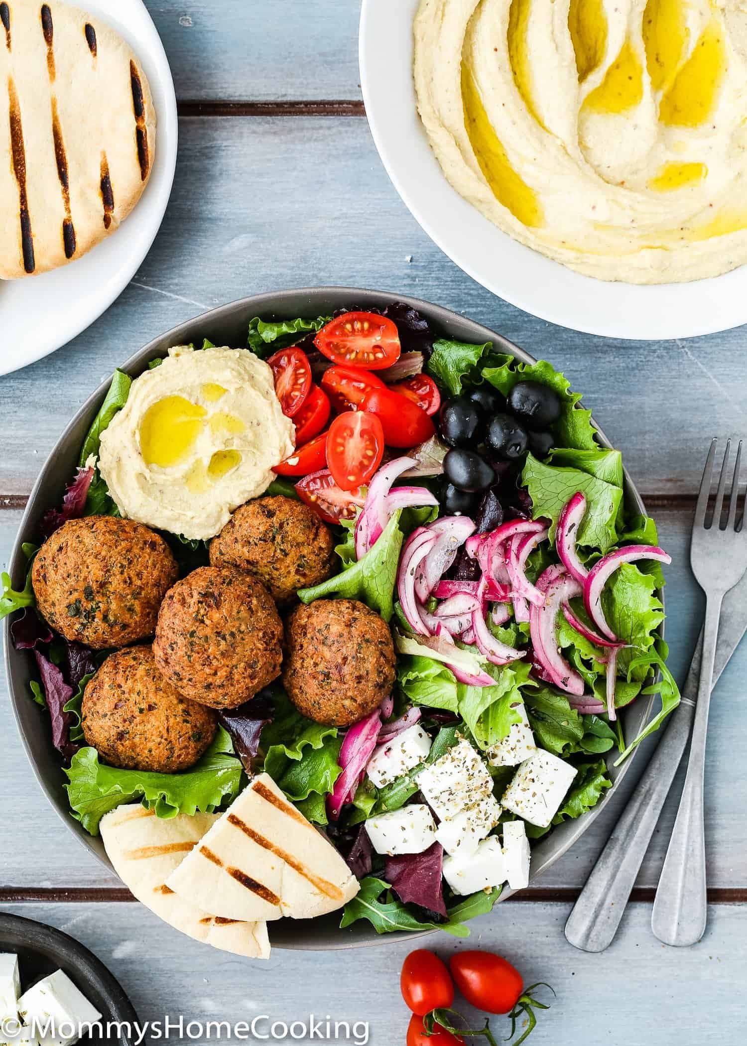 Falafel Plate with Salad