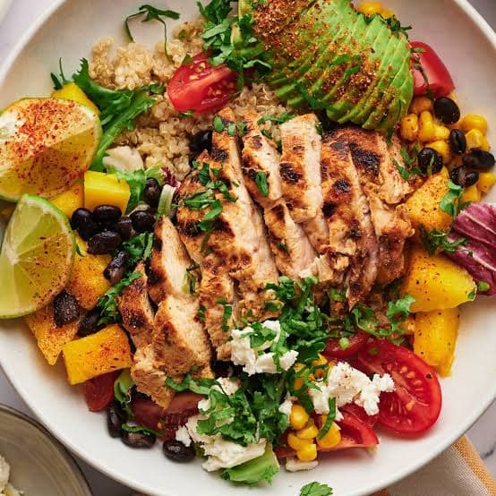 Grilled Chicken with Quinoa