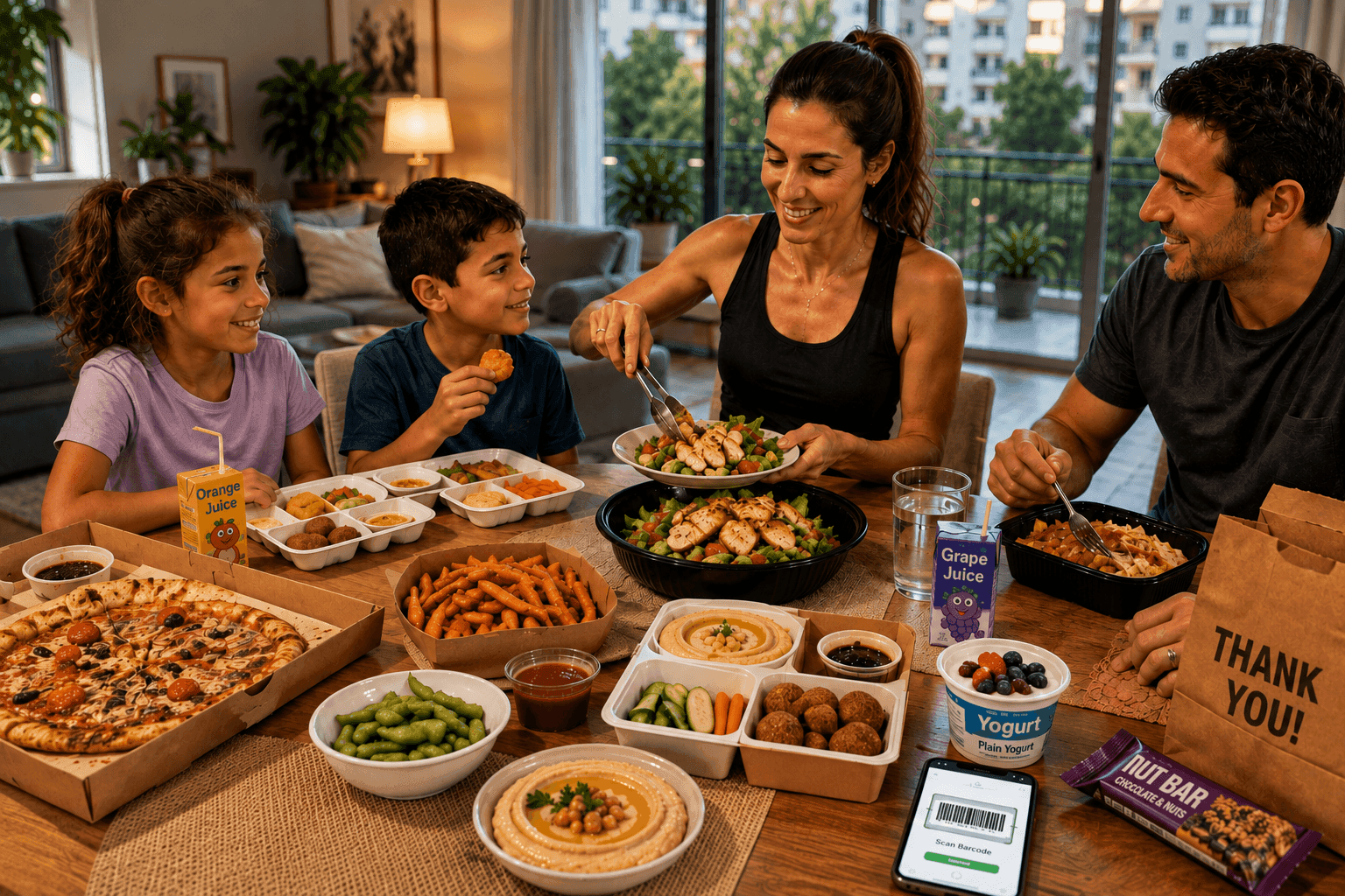 Calorie Tracking for Family Food Delivery in Kfar Saba