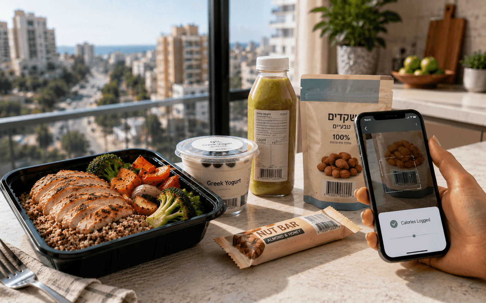 Food Delivery in Rishon LeZion: How to Track Calories